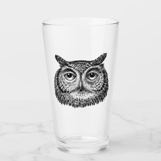 "The Watcher" Sencillamente Espléndido Vidrio Pint (Anverso)