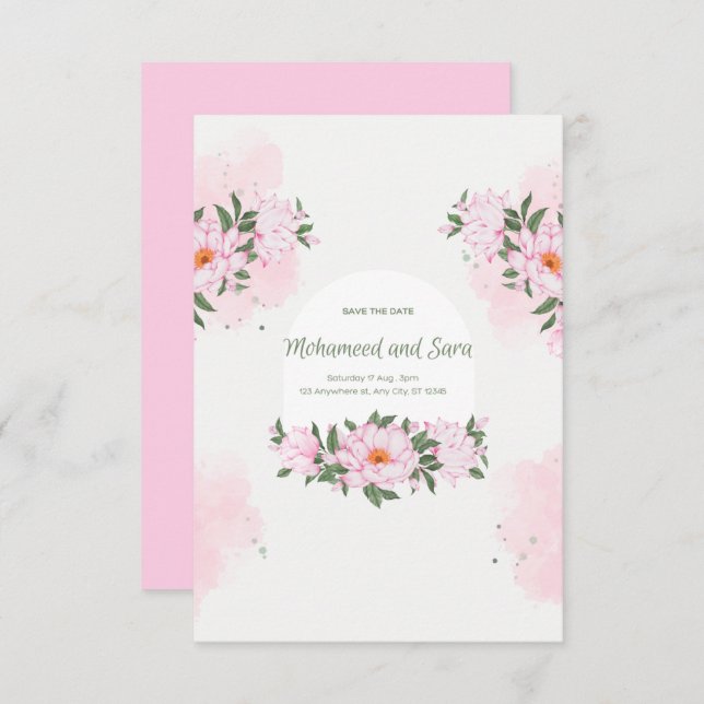 The Wedding Invitation (Anverso / Reverso)