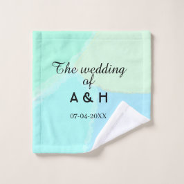 The wedding of add couple name initial letter date