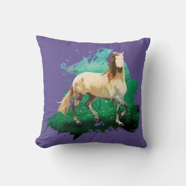 The wonderful almohadas horse Ultra Violet (Anverso)