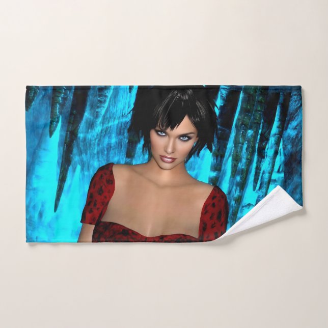 The World Behind the Eyes hand towel (Toalla de mano)