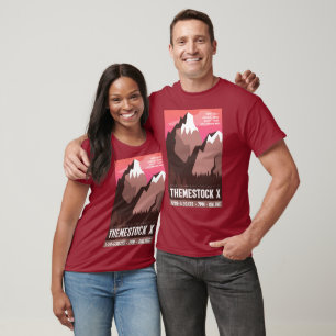 Themestock X Camiseta Unisex
