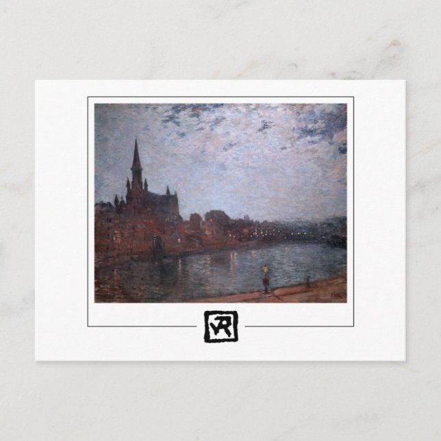 Théo van Rysselberghe #143 - Postales Bellas Artes (Anverso)