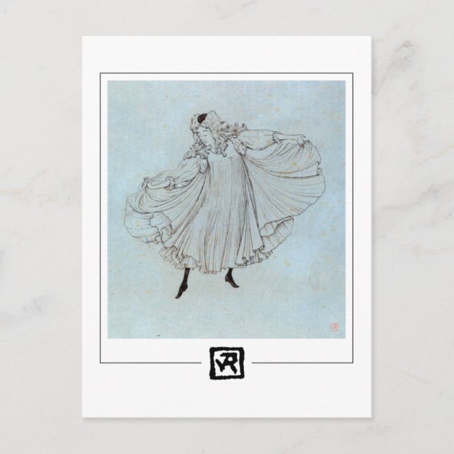 Théo van Rysselberghe #190 - Postales Bellas Artes (Anverso)