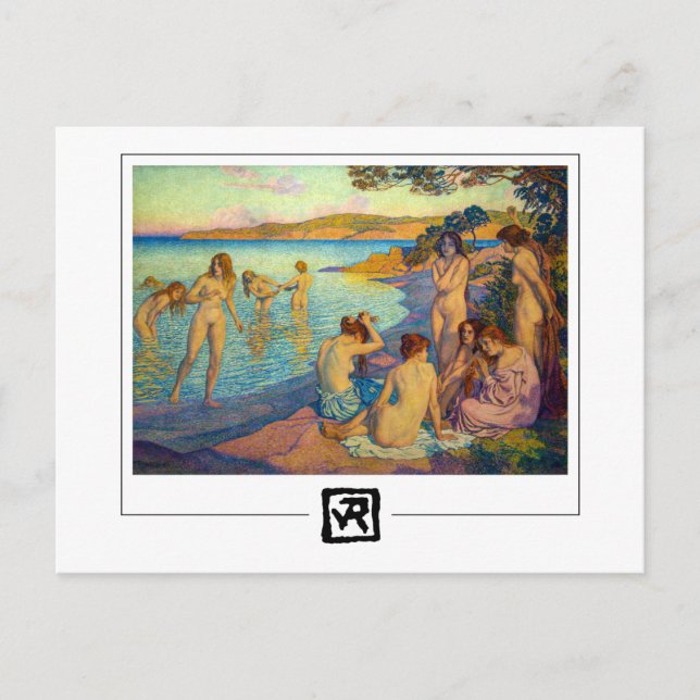 Théo van Rysselberghe #2004 - Postales Bellas Arte (Anverso)