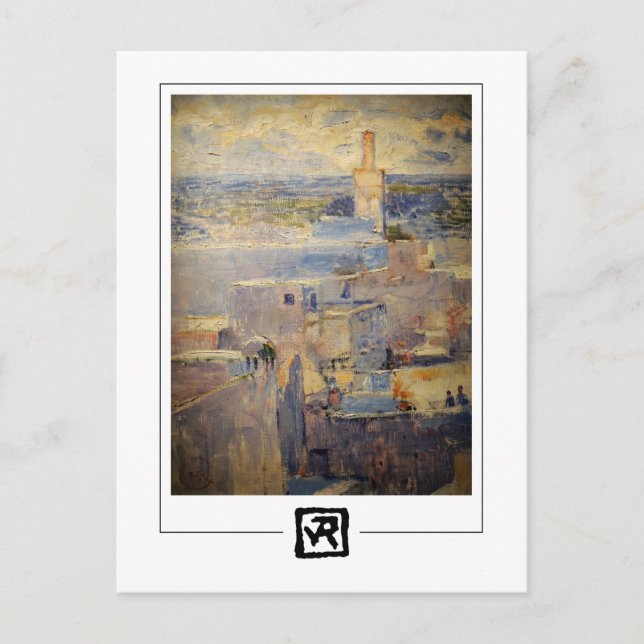 Théo van Rysselberghe #202 - Postales Bellas Artes (Anverso)