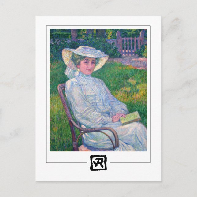 Théo van Rysselberghe #217 - Postales Bellas Artes (Anverso)
