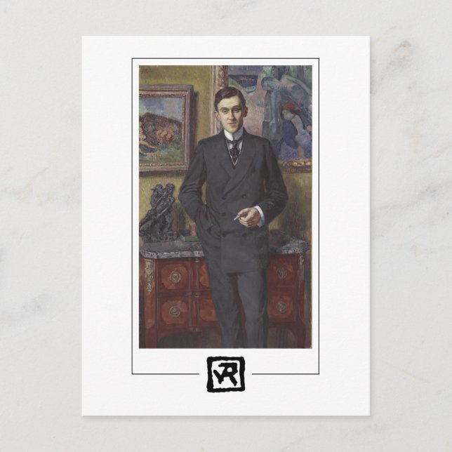 Théo van Rysselberghe #224 - Postales Bellas Artes (Anverso)