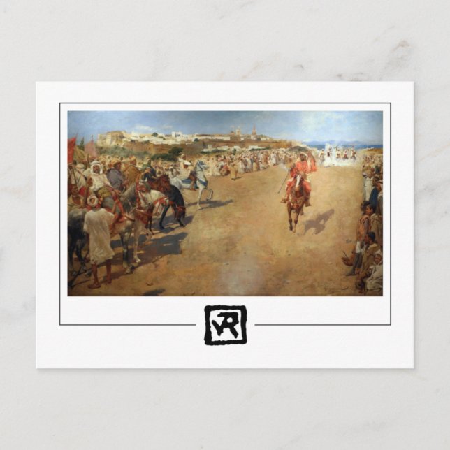 Théo van Rysselberghe #241 - Postales Bellas Artes (Anverso)