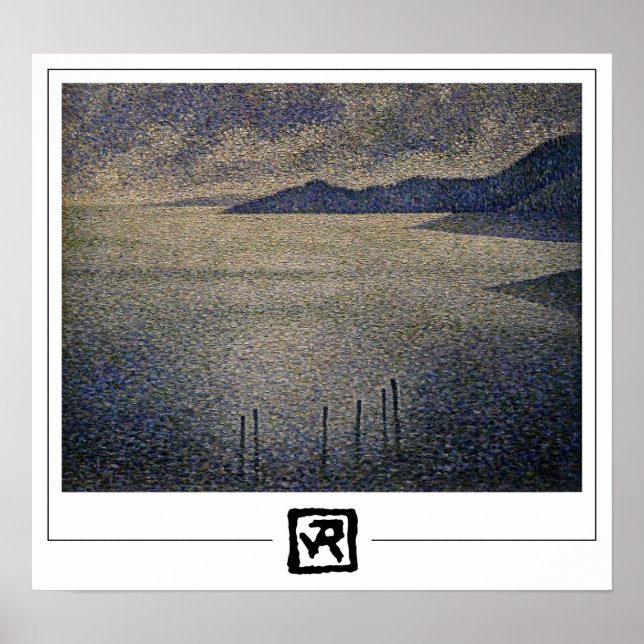 Théo van Rysselberghe Zedign Poster de arte #10 (Frente)