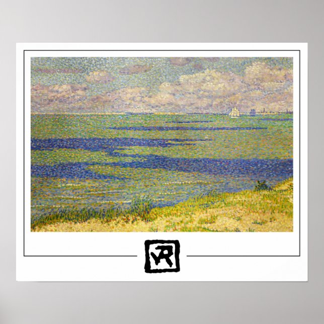 Théo van Rysselberghe Zedign Poster de Arte #12 (Frente)