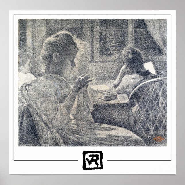 Théo van Rysselberghe Zedign Poster de Arte #210 (Frente)