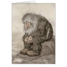 Theodor Kittelsen Troll se pregunta cómo de antigu