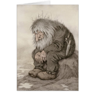 Theodor Kittelsen Troll se pregunta cómo de antigu