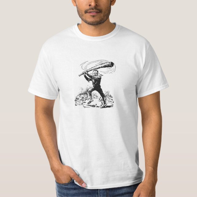 Theodore Roosvelt - camiseta de la mano dura (Anverso)