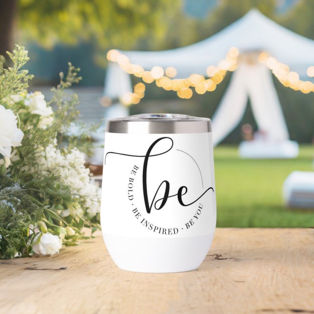 Thermal wine tumbler (Boda (girada))