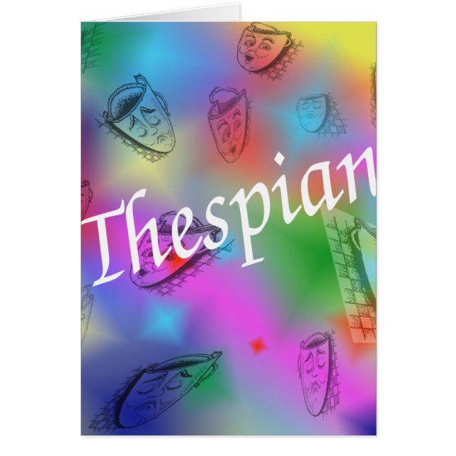 "Thespian " (Frente)