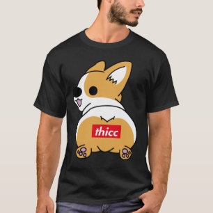 Thicc Corgi Butt Camiseta Esencial
