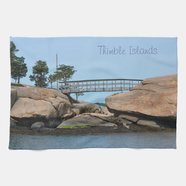 Thimble Island Kitchel Toalla (Horizontal)