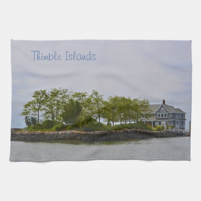 Thimble Island Kitchel Toalla (Horizontal)