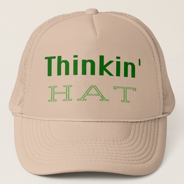 Thinkin Gorra (Anverso)