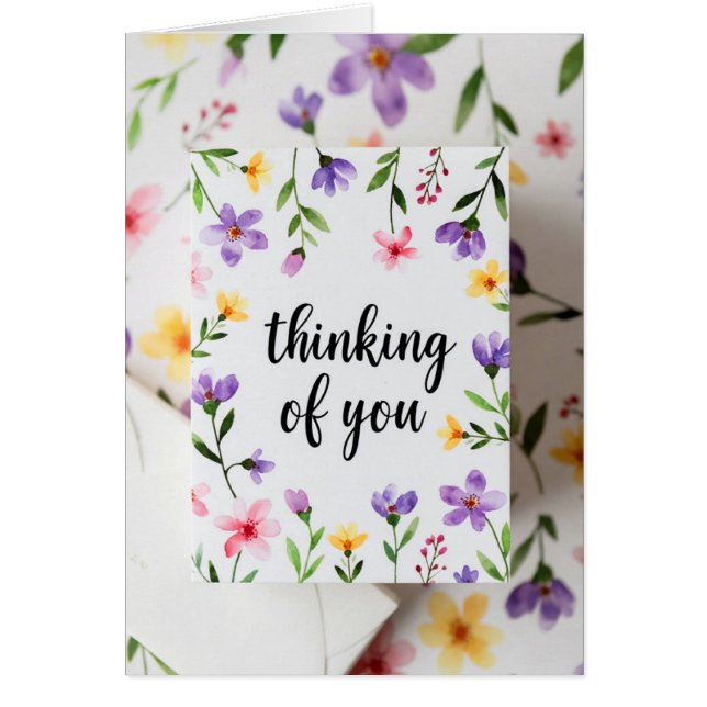 Thinking of You Card (Frente)