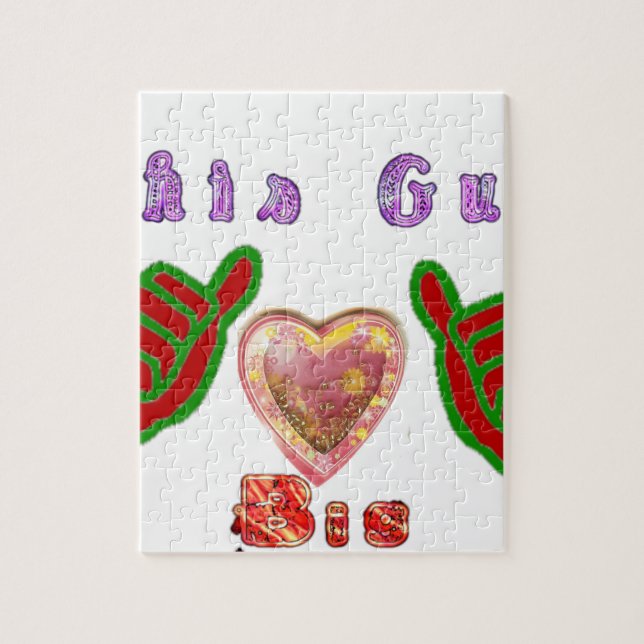 This Guy Loves Big puzzles (Vertical)