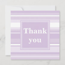Thistle púrpura tarjeta de agradecimiento