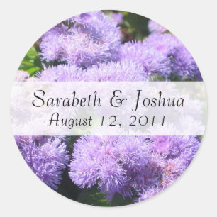 Thistle Save the Date Pegatina
