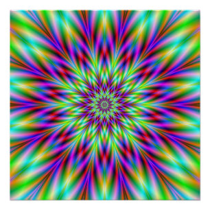 Thistle Star El Poster perfecto de Zazzle