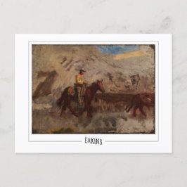 Thomas Eakins #10 - postal Bella Artes