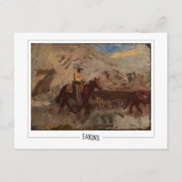 Thomas Eakins #10 - Tarjeta postal de arte fino