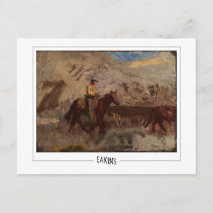 Thomas Eakins #10 - Tarjeta postal de arte fino