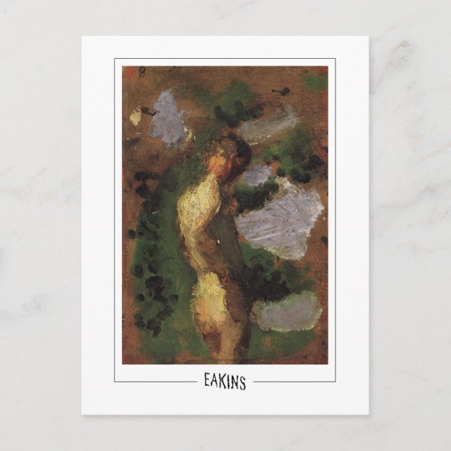 Thomas Eakins #118 - postal Bella Artes (Anverso)
