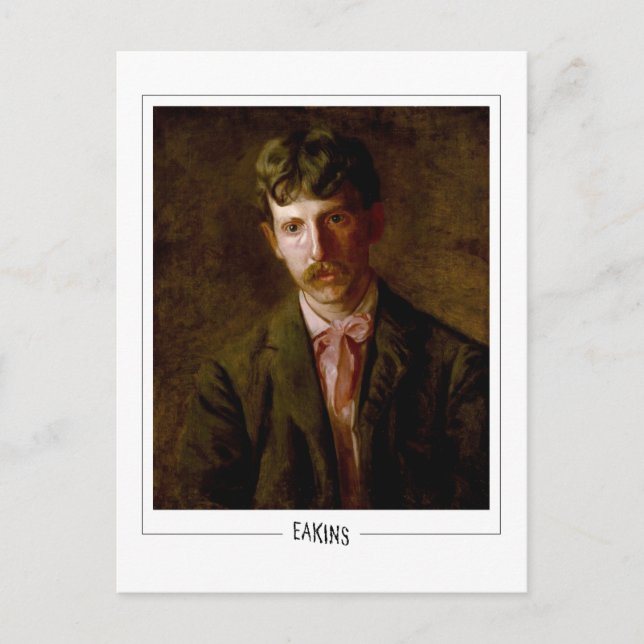 Thomas Eakins #13 - postal Bella Artes (Anverso)