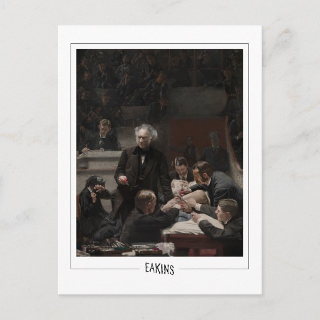 Thomas Eakins #15 - Tarjeta postal de arte fino (Anverso)