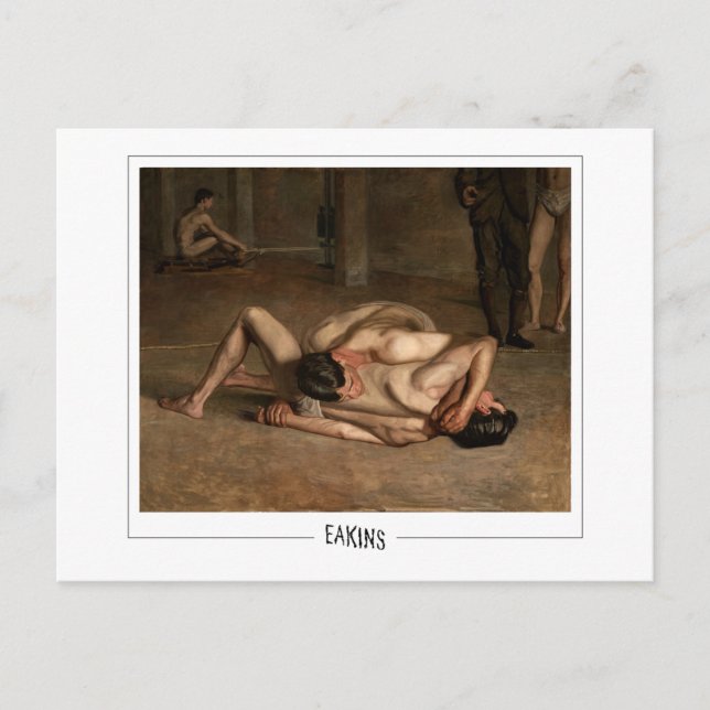 Thomas Eakins #16 - Tarjeta postal de arte fino (Anverso)