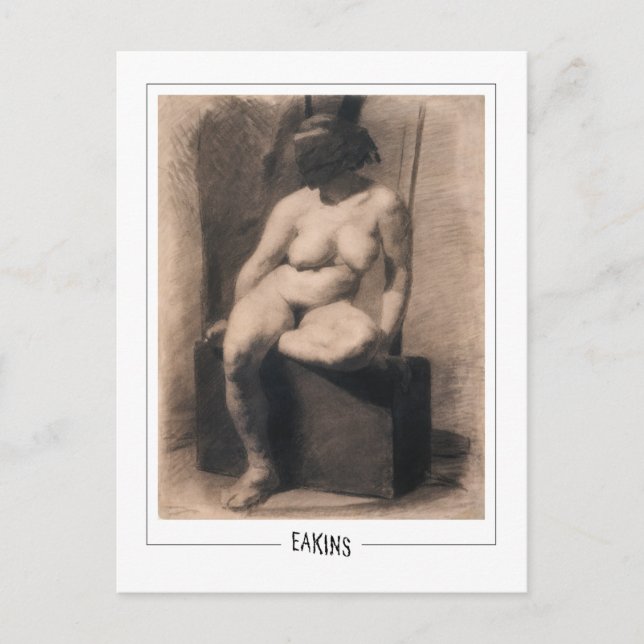 Thomas Eakins #18 - Tarjeta postal de arte fino (Anverso)