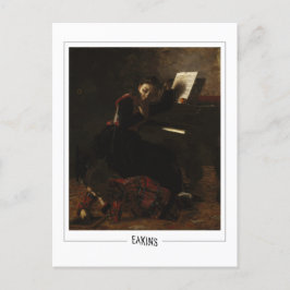 Thomas Eakins #19 - postal Bella Artes