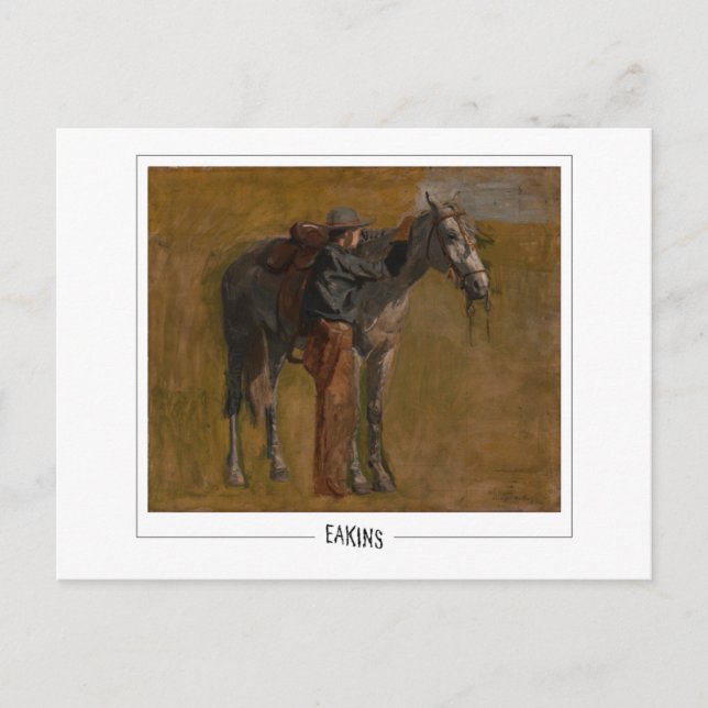 Thomas Eakins #20 - Tarjeta postal de arte fino (Anverso)