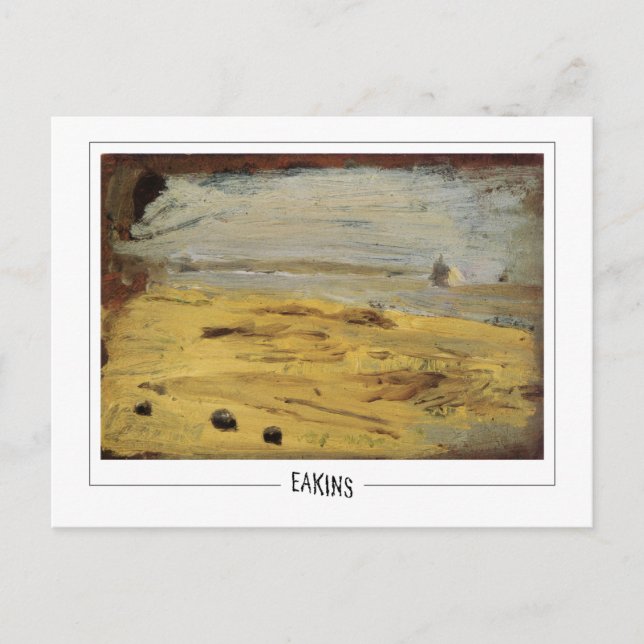 Thomas Eakins #302 - postal Bella Artes (Anverso)