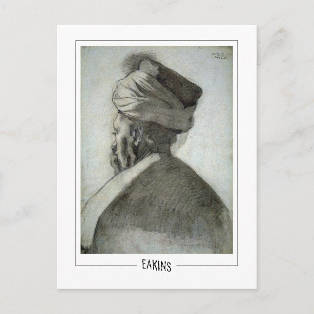 Thomas Eakins #468 - postal Bella Artes (Anverso)