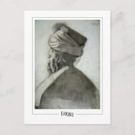 Thomas Eakins #468 - Tarjeta postal de arte fino