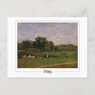 Thomas Eakins #65 - postal Bella Artes