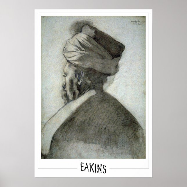 Thomas Eakins Zedign Poster de arte #468 (Frente)