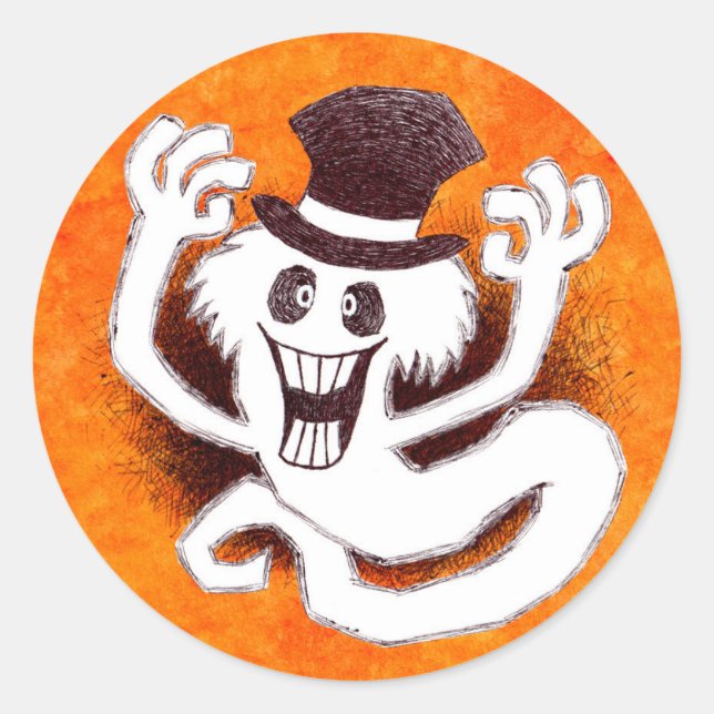 Thomas el pegatina fantasma (Anverso)