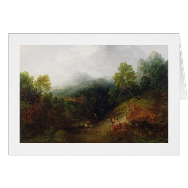 Thomas Gainsborough | Un valle de montaña con Rust (Anverso (Horizontal))