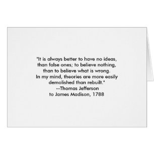 Thomas Jefferson - Siempre es mejor