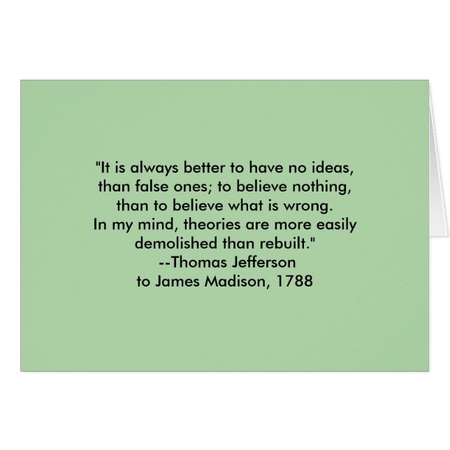 Thomas Jefferson - siempre mejor Museo Gibney (Anverso (Horizontal))