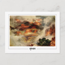 Thomas Moran #12 - Tarjeta postal de arte fino